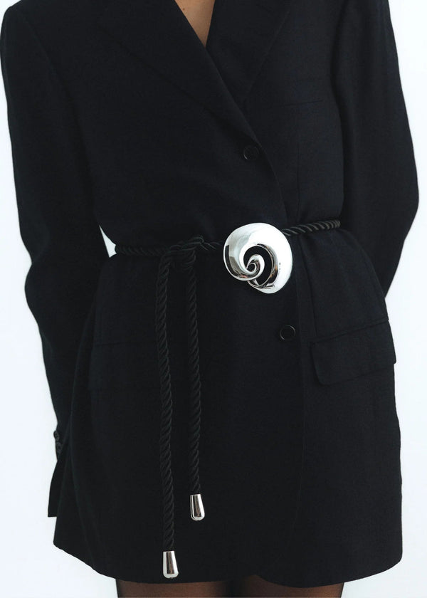 Spiral Belt: Silver