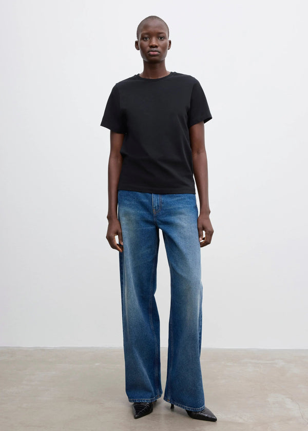 Classic Cotton T-Shirt: Black