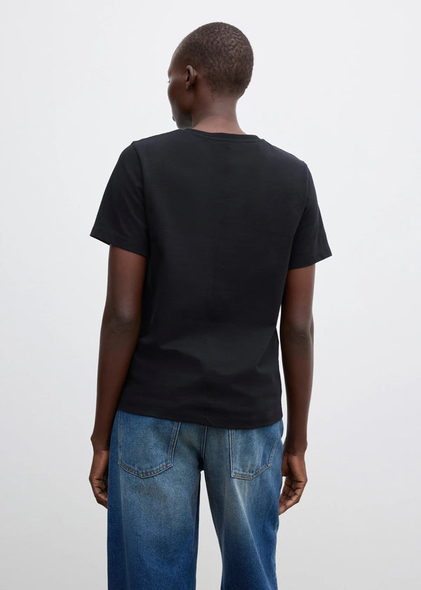 Classic Cotton T-Shirt: Black