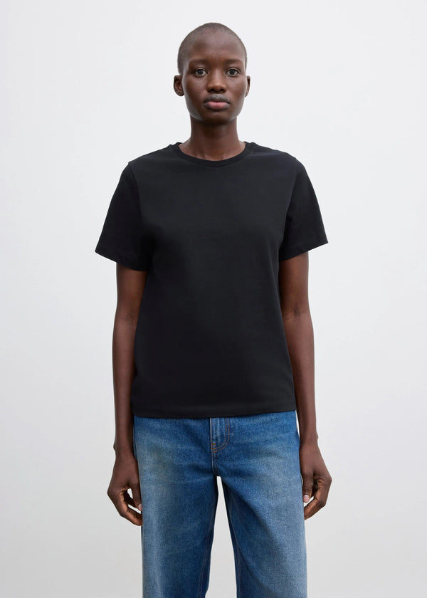 Classic Cotton T-Shirt: Black