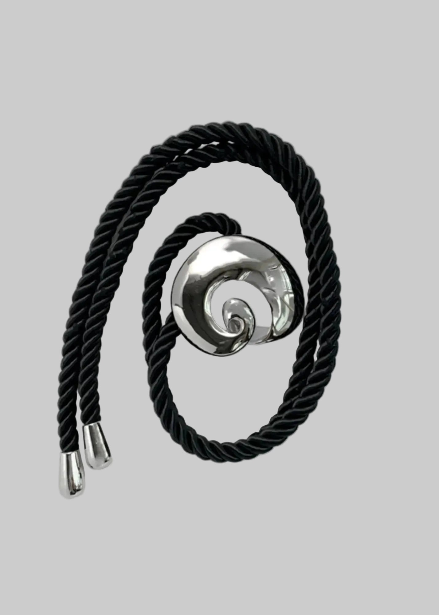 Spiral Belt: Silver