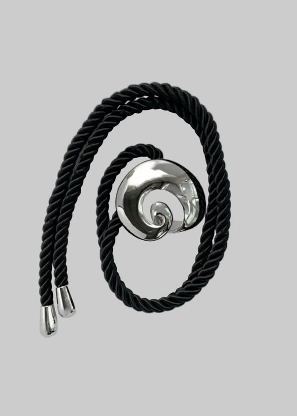 Spiral Belt: Silver