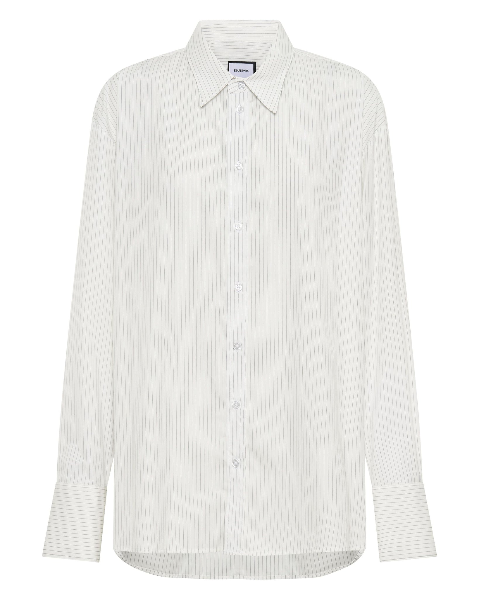 BP Classic Cotton Shirt: Pinstripe