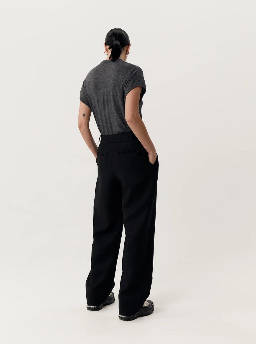 ABEL TROUSER: BLACK