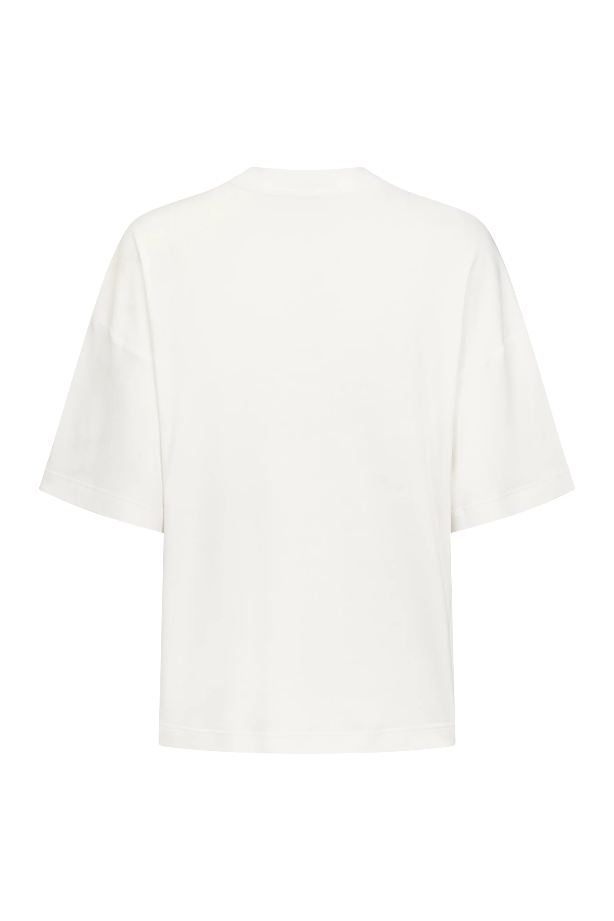 Beaded Orchid T-Shirt Cotton: White