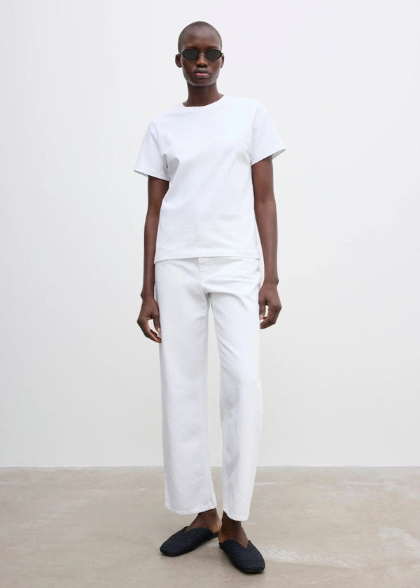 CLASSIC COTTON T-SHIRT: WHITE