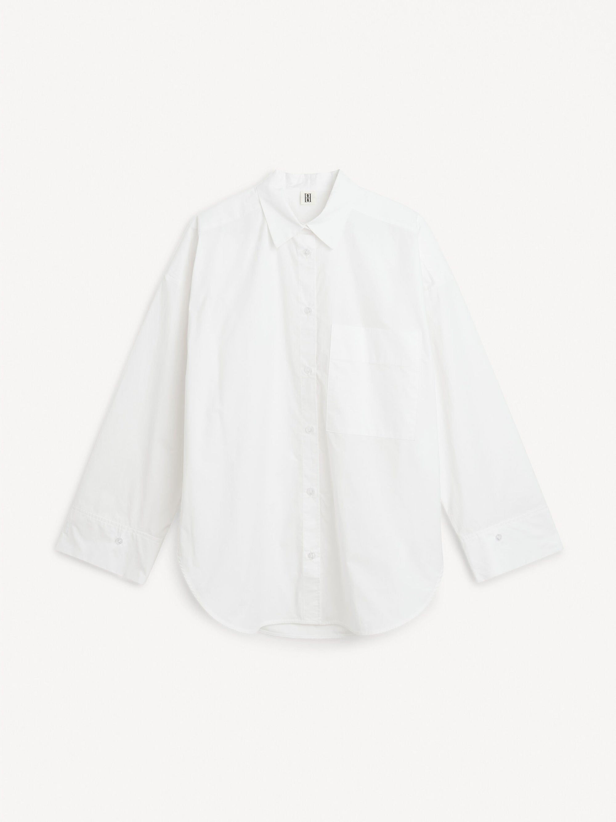 DERRIS ORGANIC COTTON SHIRT: PURE WHITE