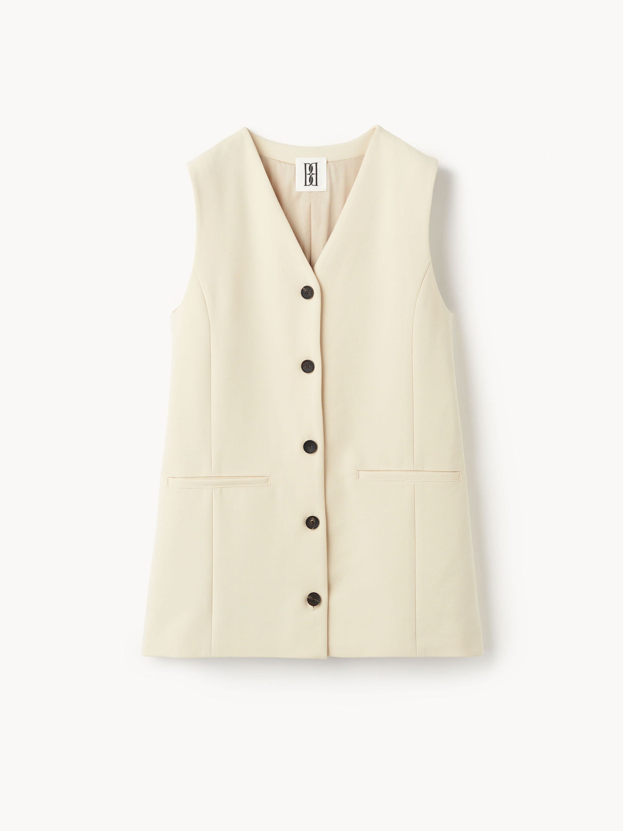 FRANCINNE WAISTCOAT: WOOD