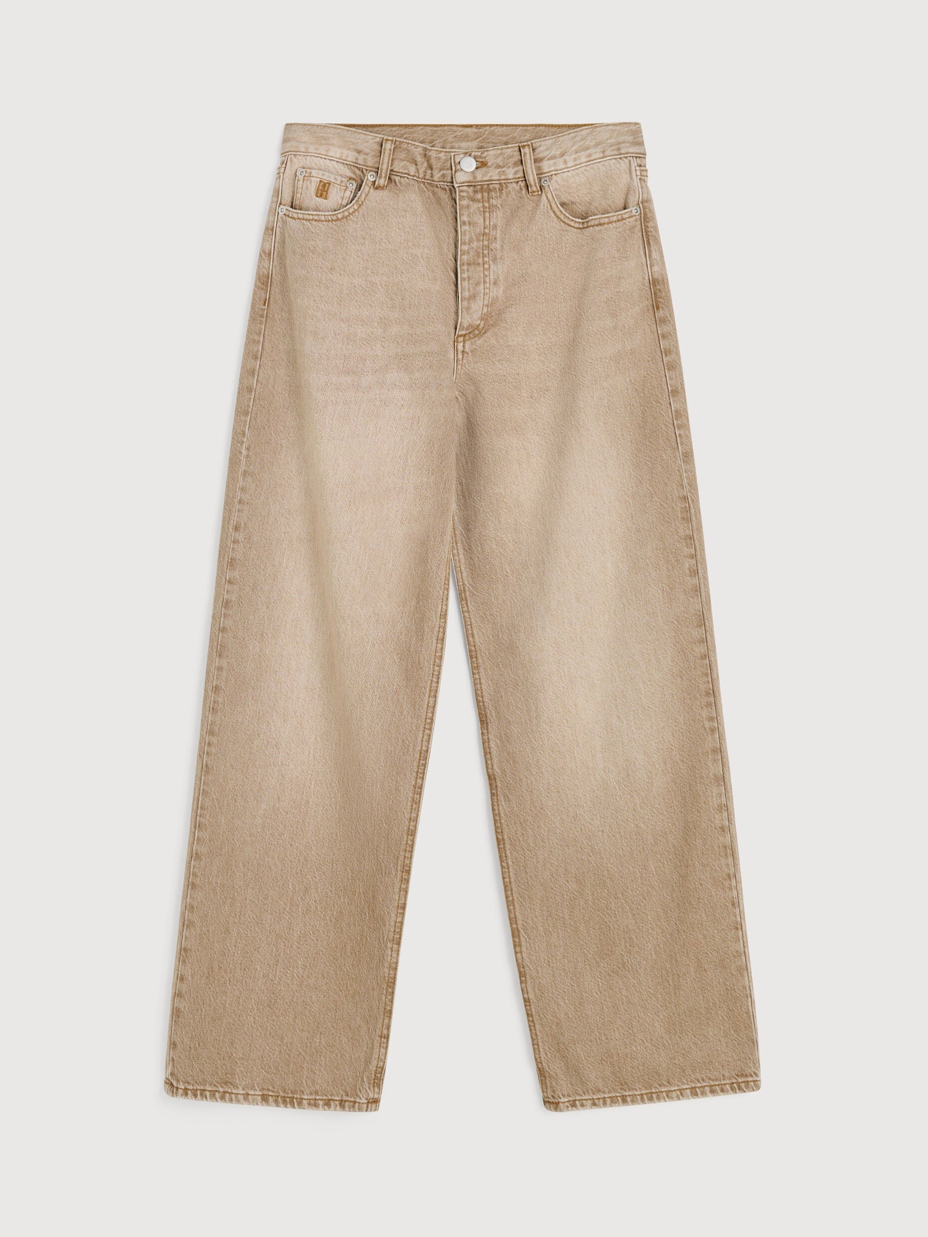 Vinola organic cotton jeans: toasted coconut