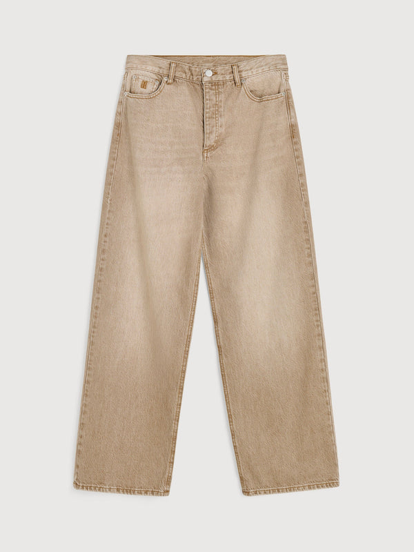 Vinola organic cotton jeans: toasted coconut