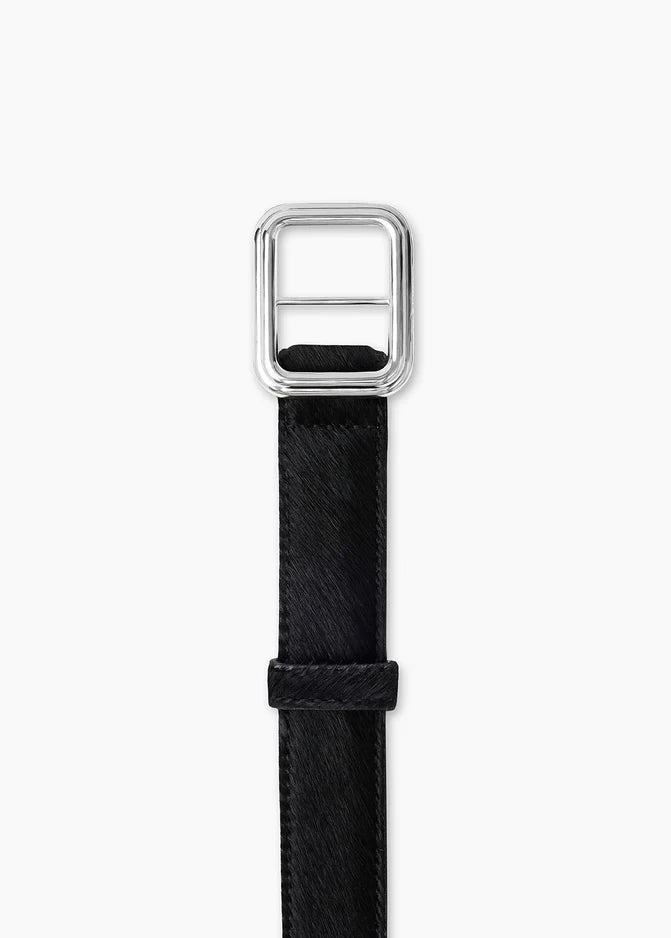 The Georgia Wide Belt: Black Calf