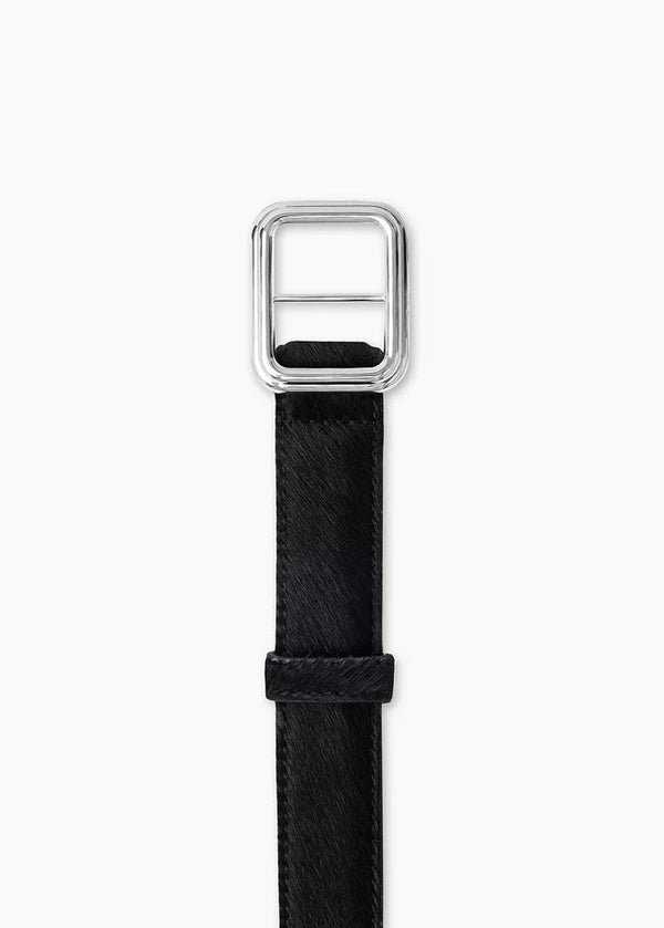 The Georgia Wide Belt: Black Calf