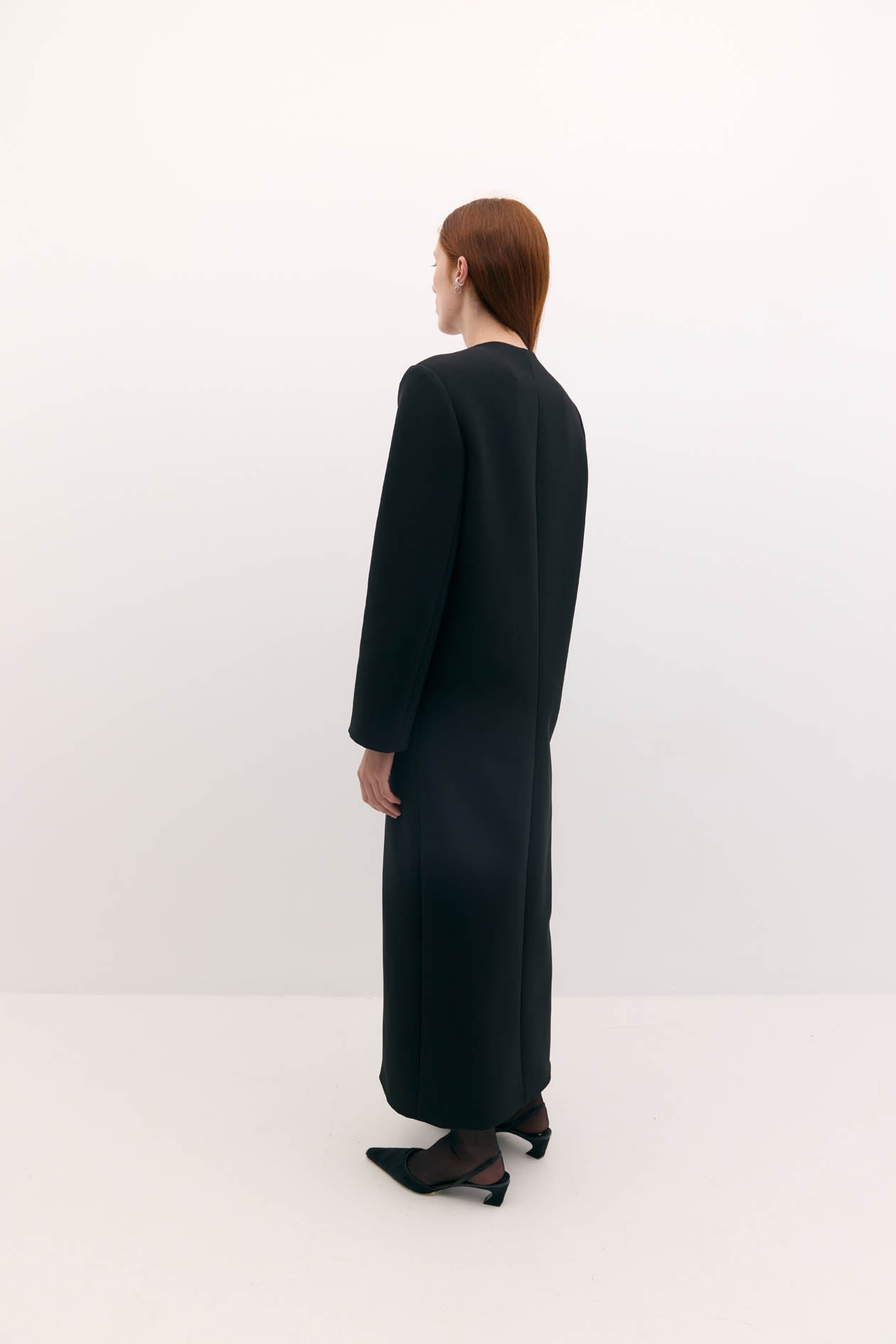 Tilmens Dress Coat: Black