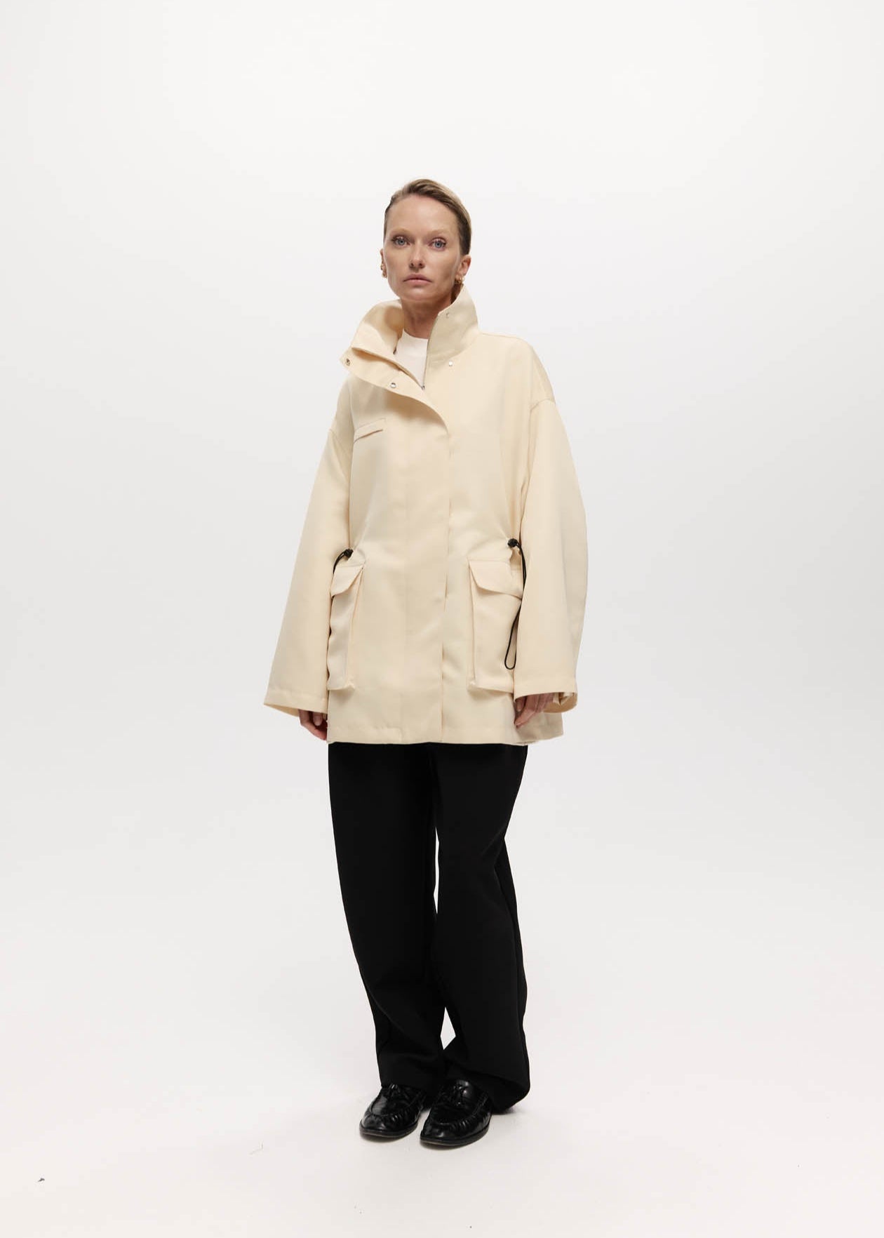 BALMORAL PARKA: PEARL