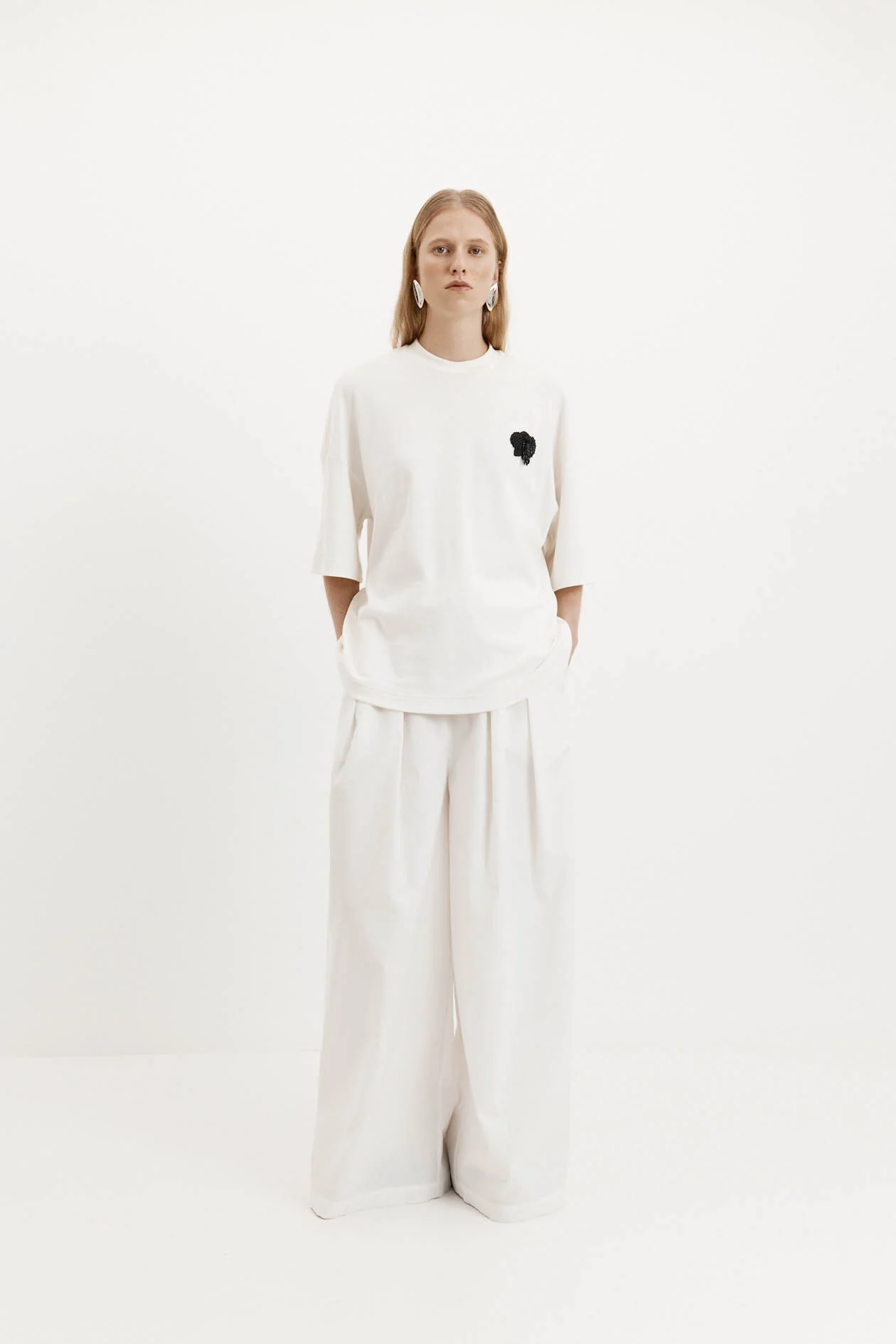 Gio Trouser Cotton: White