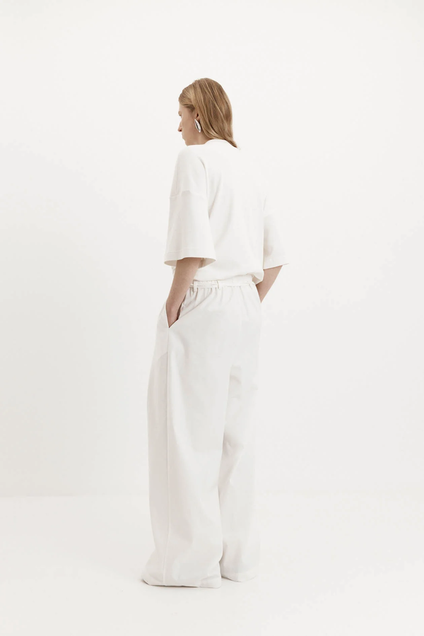 Gio Trouser Cotton: White
