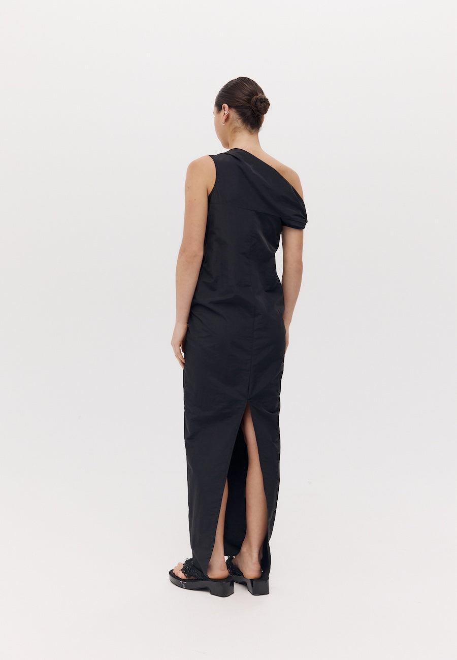 Amory Dress: Black Nylon