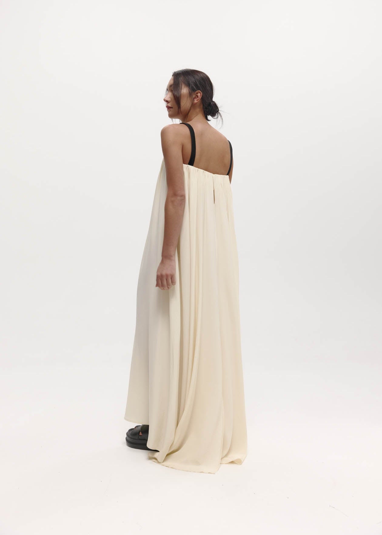 Bogart Dress: Vanilla Silk
