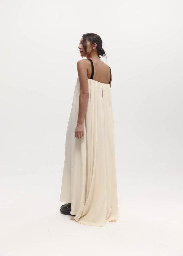 Bogart Dress: Vanilla Silk