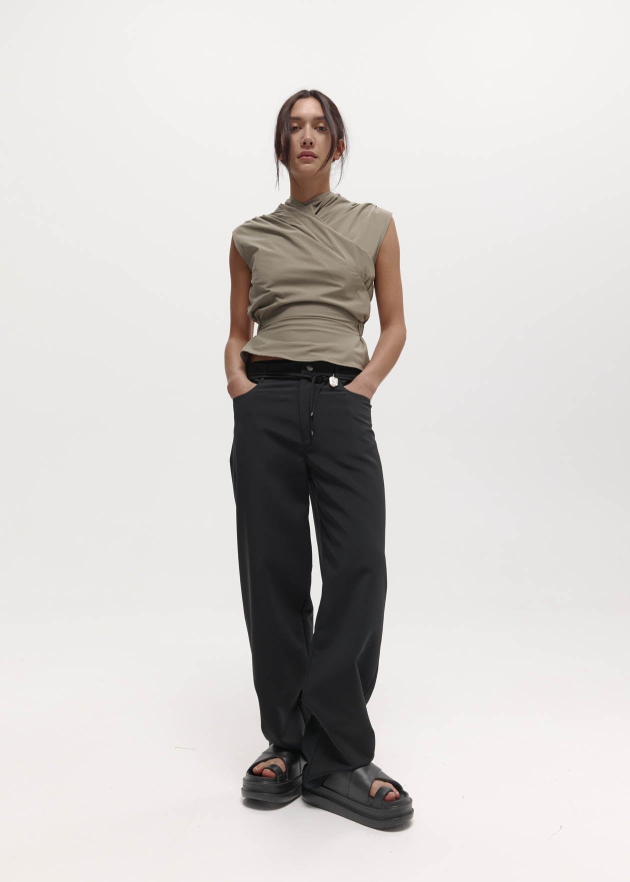 Chaimberlain Top: Shroom Tech Taffeta