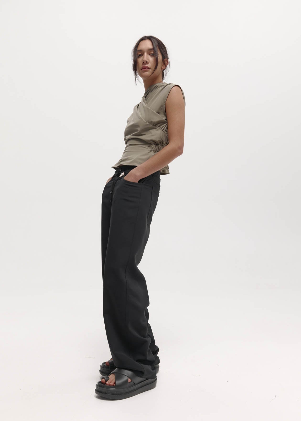 Chaimberlain Top: Shroom Tech Taffeta