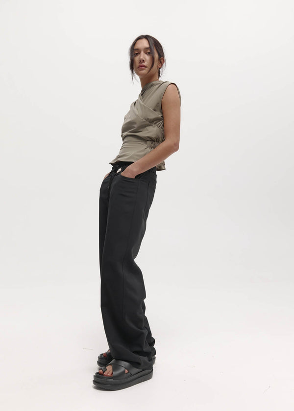 Chaimberlain Top: Shroom Tech Taffeta
