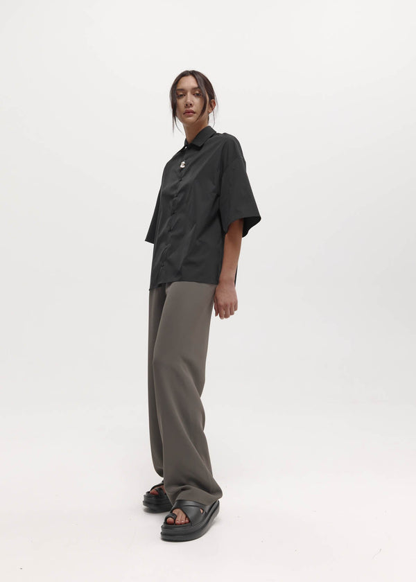 Irving Trouser: Grey Drape Suiting