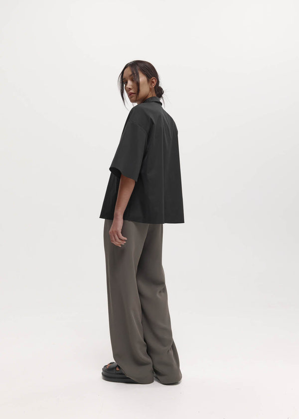 Irving Trouser: Grey Drape Suiting