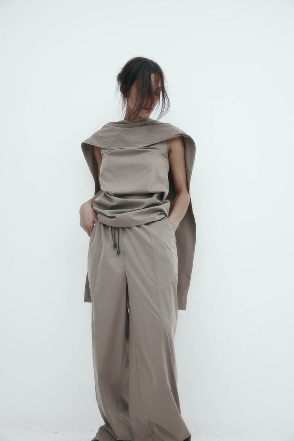Tanaka Trouser: Shroom Tech Taffeta