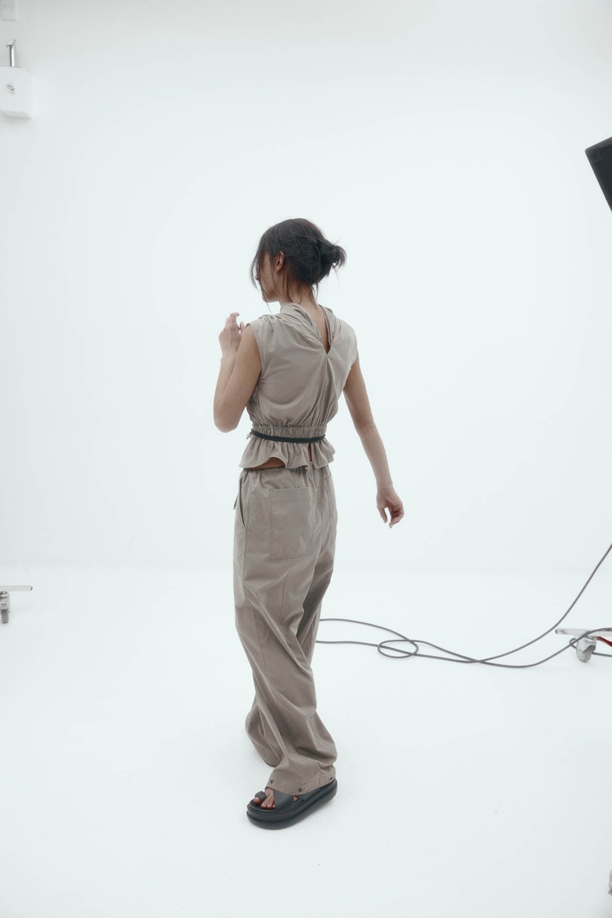Chaimberlain Top: Shroom Tech Taffeta