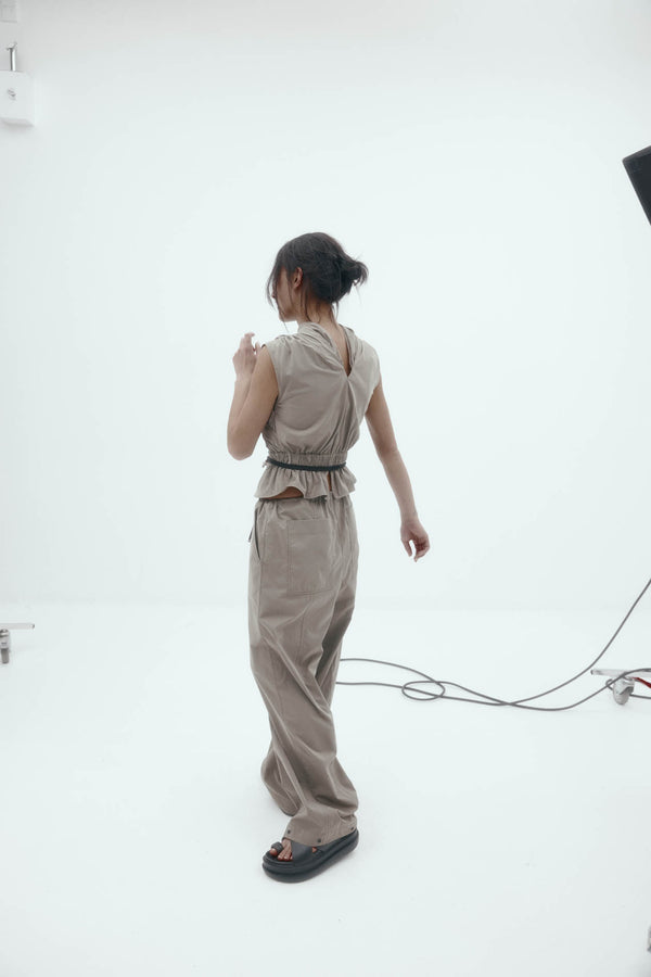 Chaimberlain Top: Shroom Tech Taffeta