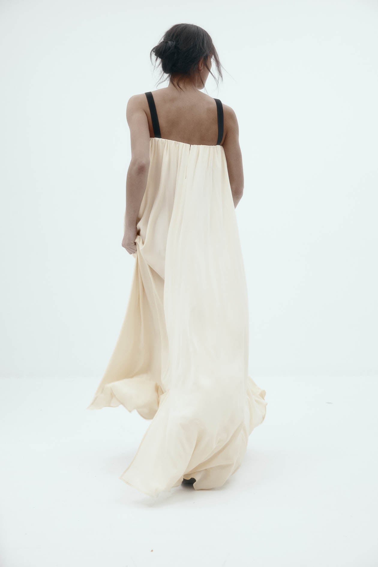 Bogart Dress: Vanilla Silk