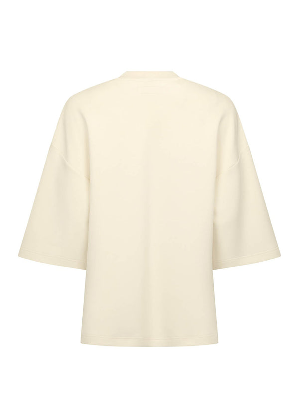 QUARTER GIBSON T-SHIRT: BONE