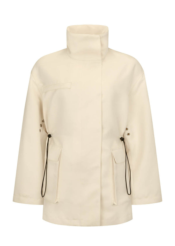 BALMORAL PARKA: PEARL