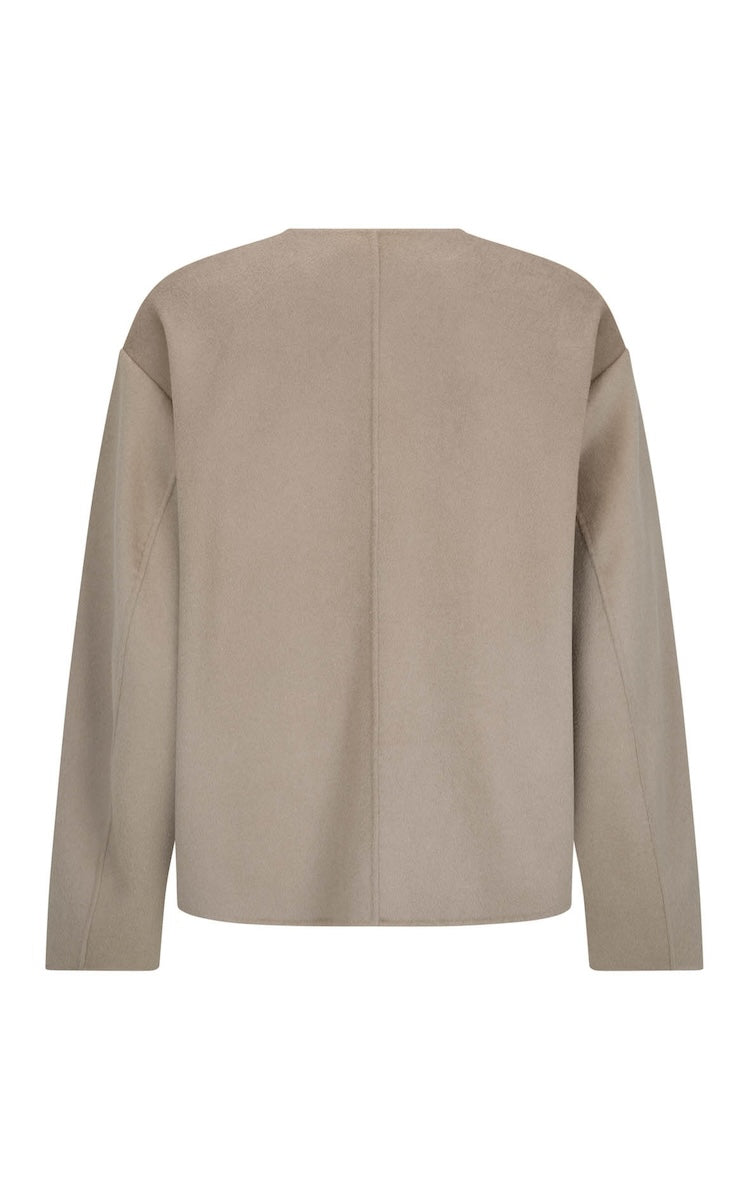 ANGELO JACKET: TAUPE
