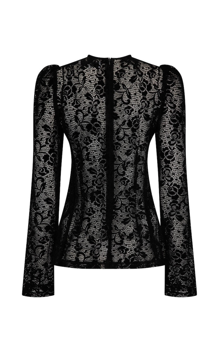 HELENA TOP: BLACK