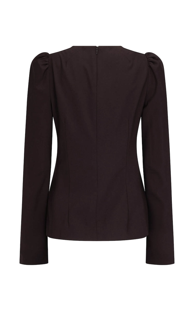 HELENA TOP: PLUM