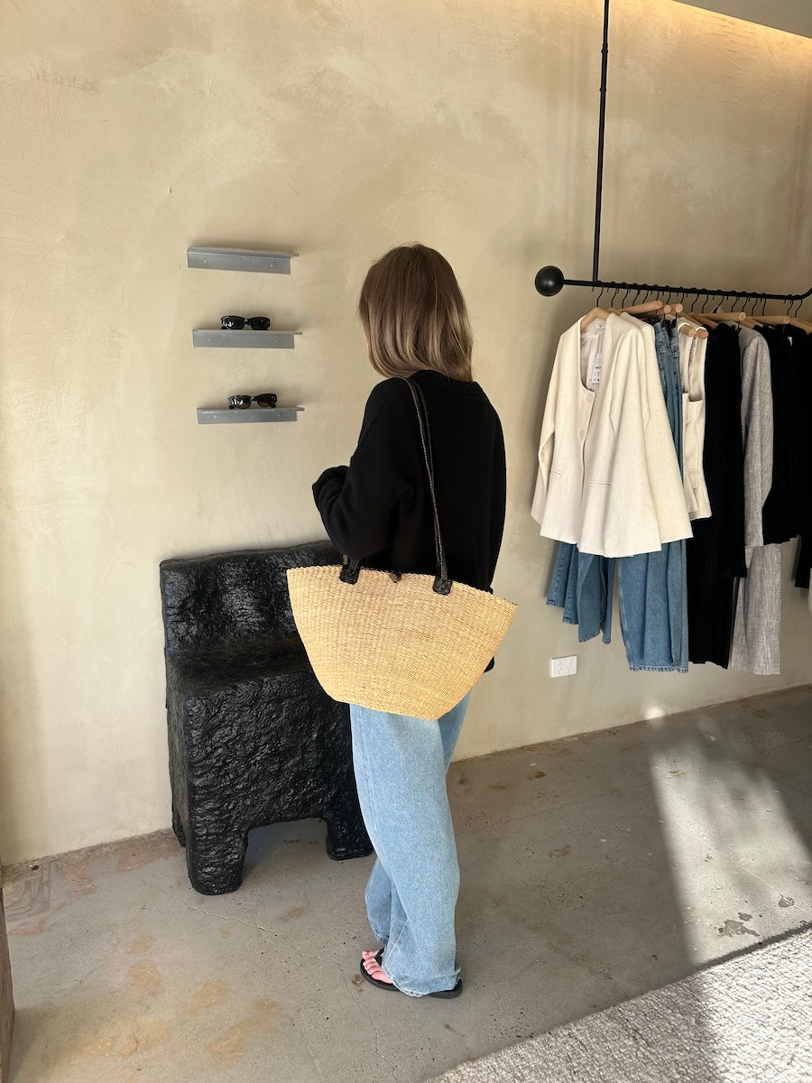 (PRE-ORDER) BASKET SHOULDER BAG