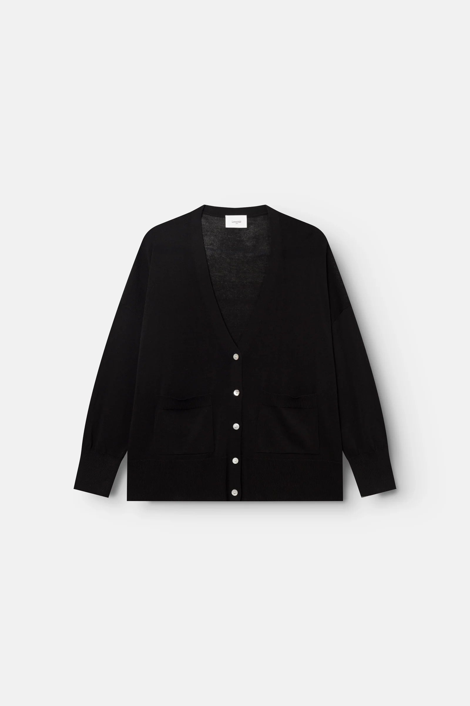 Iris Cardigan: Black