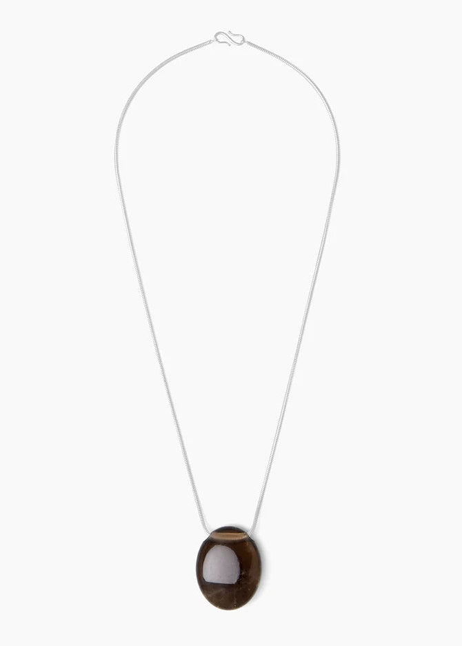 The Julia Necklace: Smoky Quartz