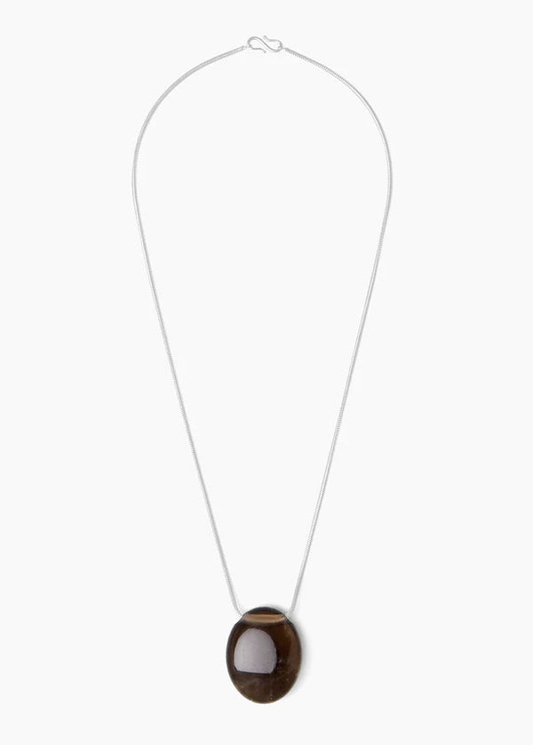 The Julia Necklace: Smoky Quartz