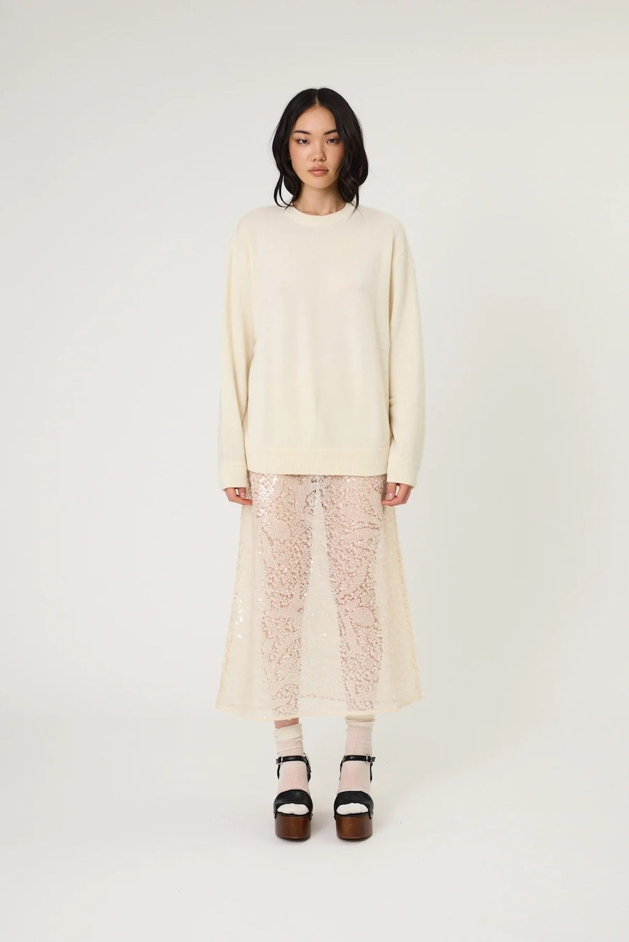 KENNEDY KNIT: IVORY