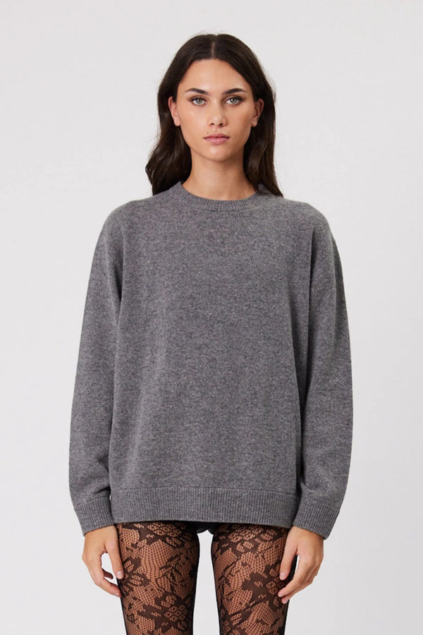 KENNEDY KNIT: CHARCOAL