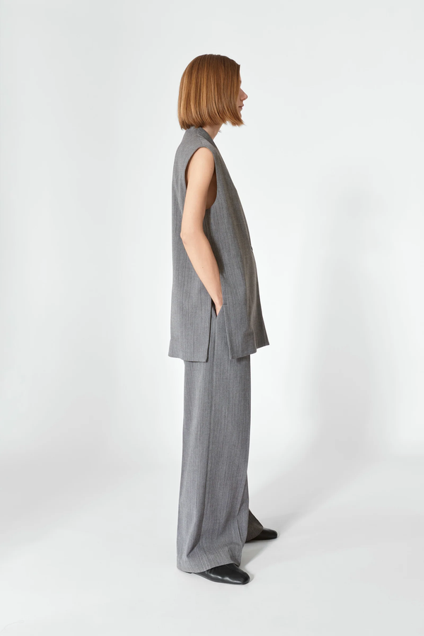 Kitty Vest: Grey Melange