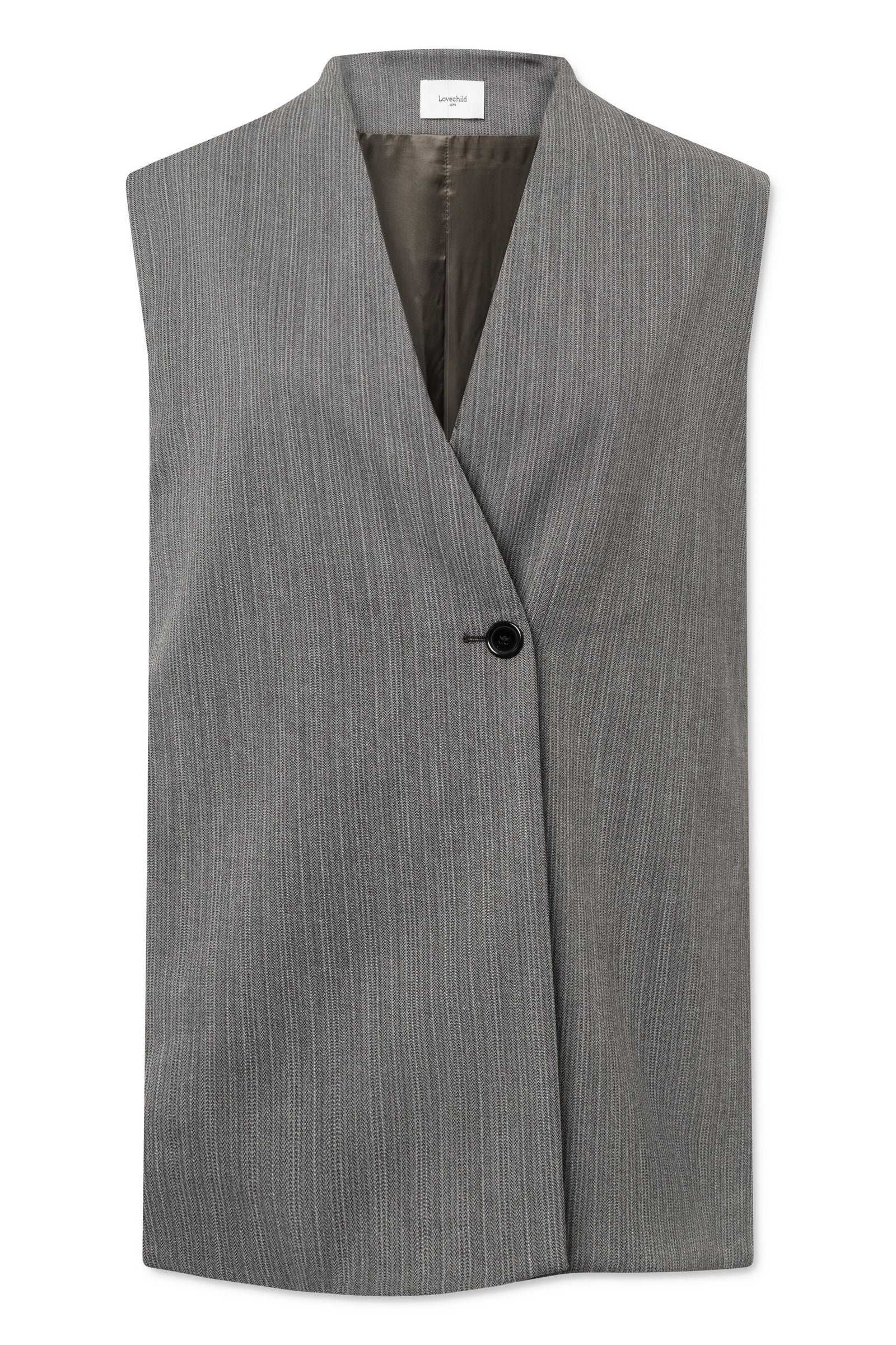 Kitty Vest: Grey Melange