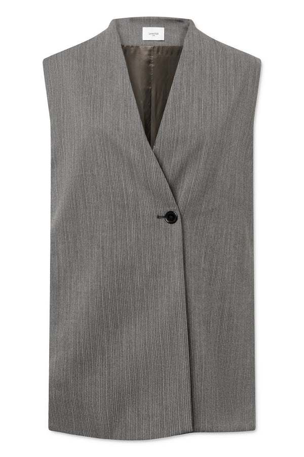 Kitty Vest: Grey Melange