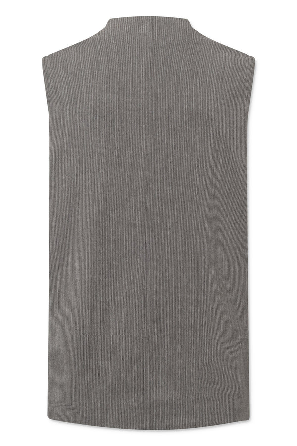 Kitty Vest: Grey Melange
