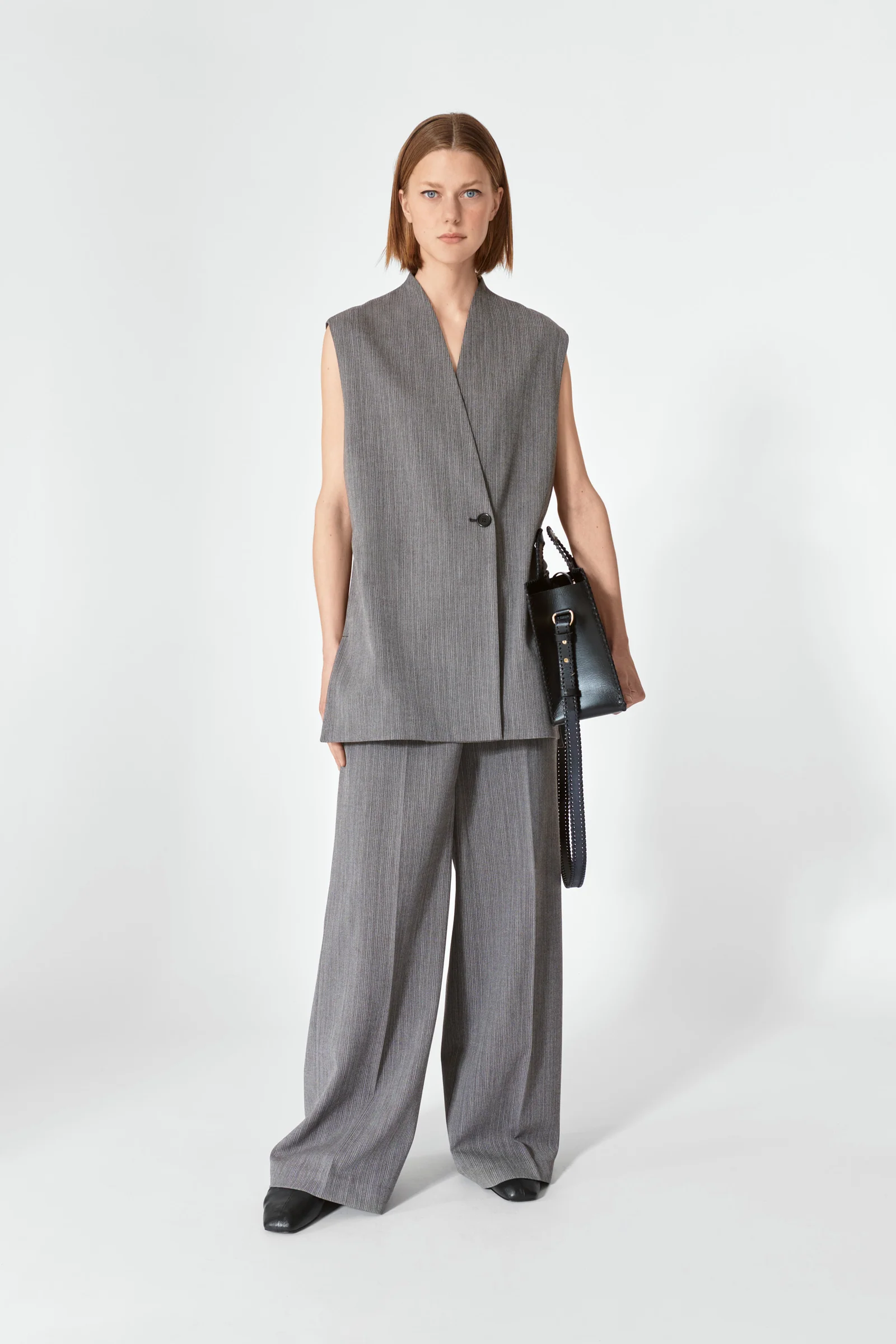 Kitty Vest: Grey Melange