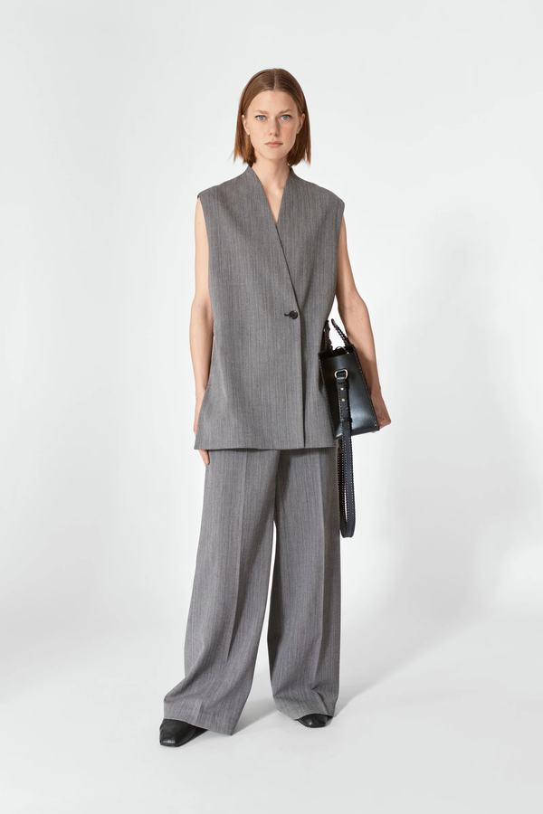 Kitty Vest: Grey Melange