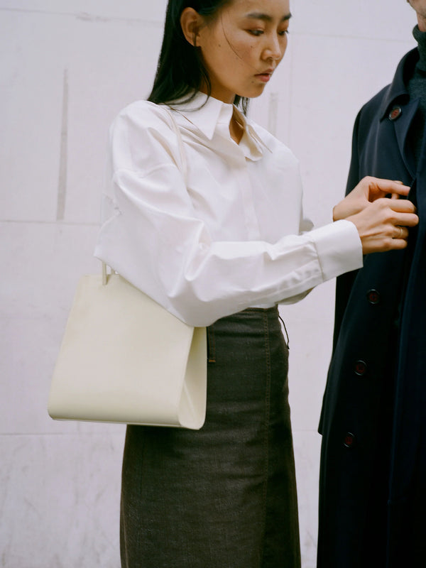 LISSE BAG: PAGE SPAZZOLATO LEATHER
